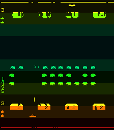 Space Invaders II (Midway, cocktail)