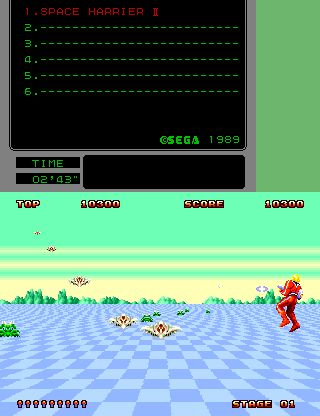 Space Harrier II (Mega-Tech)