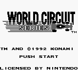 Game Boy Games > World Circuit Series :: Emu-Land.net