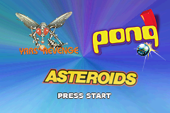 3 Games in One! - Yars' Revenge + Asteroids + Pong