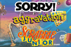 Three-in-One Pack - Sorry! + Aggravation + Scrabble Junior