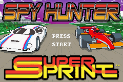 2 Games in One! - Spy Hunter + Super Sprint
