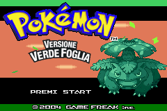 Pokémon : Versione Verde Foglia [Italy] - Nintendo Gameboy Advance