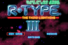 Игры Game Boy Advance > R-Type III: The Third Lightning :: Emu-Land.net