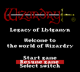 Wizardry II - Legacy of Llylgamyn