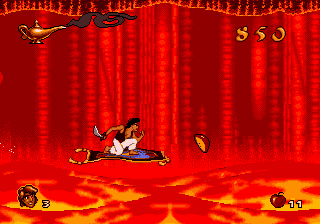 Sega Genesis (Mega Drive) Games > Aladdin :: Emu-Land.net