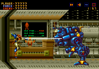 Sega Genesis (Mega Drive) Games > Alien Soldier :: Emu-Land.net