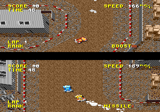 Combat Cars Sur SEGA Megadrive - Complet PAL - Très Bon état - Jeu De Course 1994