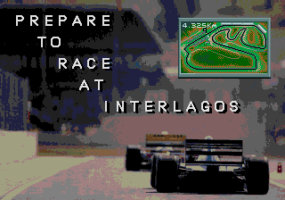 Sega Mega Drive - F1 - En Loose - Bon État | UK