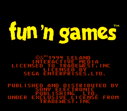 Sega Genesis (Mega Drive) Games > Fun 'n' Games :: Emu-Land.net