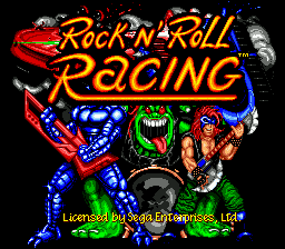 Игры Sega Mega Drive / Genesis > Rock N' Roll Racing :: Emu-Land.Net
