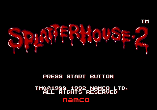 Игры Sega Mega Drive / Genesis > Splatterhouse 2 :: Emu-Land.net