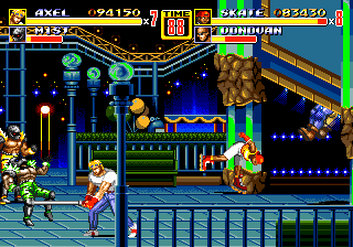 Mega Games 2 Megadrive Asian Pal Street Of Rage
