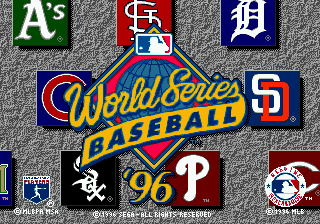 World Series Baseball (Mega Drive)