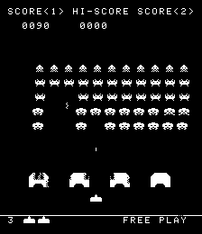 Space Invaders Multigame (M8.03D)