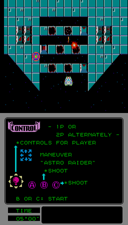 Astro Warrior (Mega-Tech, SMS based)
