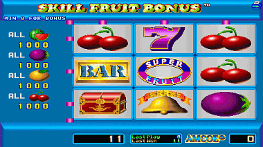 Skill Fruit Bonus (Version 1.9R, set 1)
