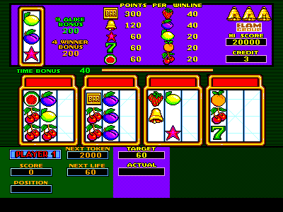 Slots (Belgian Token, Game Card 95-750-943)
