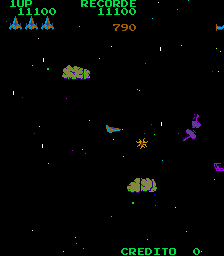 Time Fighter (Time Pilot conversion on Galaxian hardware)
