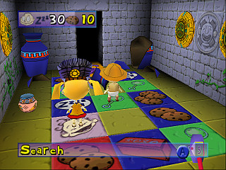 n64 game rugrats treasure hunt n64