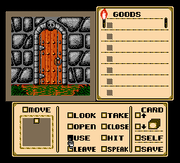 Shadowgate: In Game