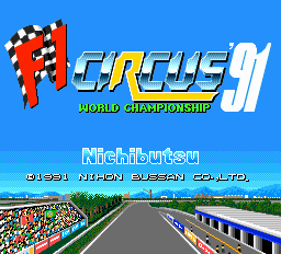 Игры PC Engine / Turbo Grafx-16 > F1 Circus '91 - World Championship ...
