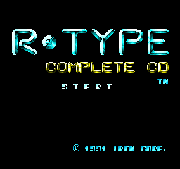 PC Engine CD / Turbo Grafx CD Games > R-Type Complete CD :: Emu-Land.net