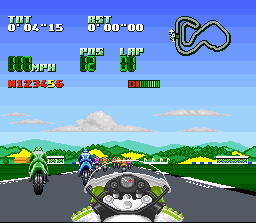 Super Nintendo (SNES) Games > Kawasaki Superbike Challenge :: Emu 