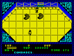 Игры ZX Spectrum > Alien Syndrome (1987)(ACE Software) :: Emu-Land.net