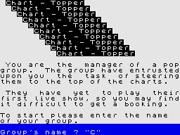 ZX Spectrum Games > Chart Topper (19xx)(-) :: Emu-Land.net
