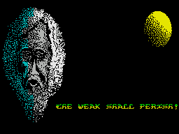 Игры ZX Spectrum > Stryker - In the Crypts of Trogan (1992)(Codemasters ...