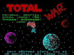 Игры ZX Spectrum > Total War (1992)(Thomas' Software) :: Emu-Land.net