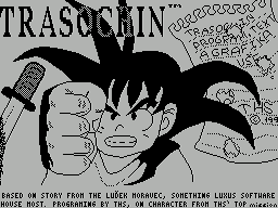 ZX Spectrum Games > Trasochin (19xx)(Thomas' Software) :: Emu-Land.net