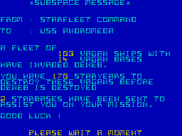 Игры ZX Spectrum > Vagan Attack (1983)(Atlantis Software) :: Emu-Land.net